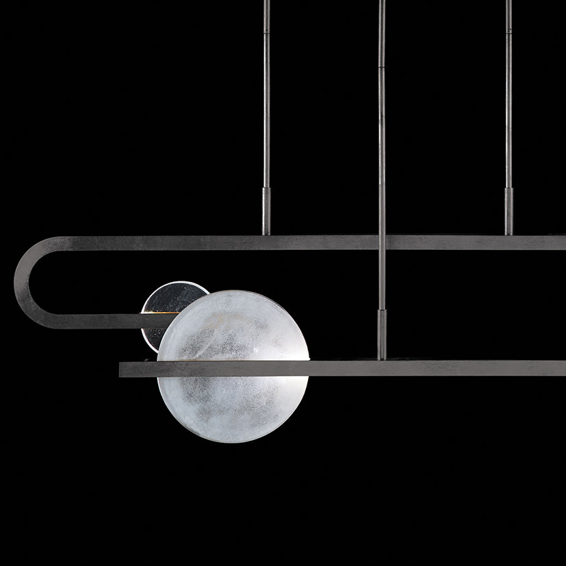 Fine Art Selene 65" Pendant in New Moon