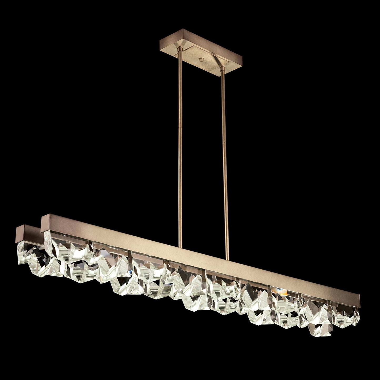 Fine Art Strata 54.5" Double Linear Pendant