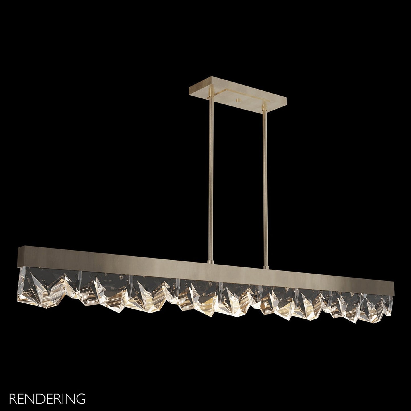 Fine Art Strata 54.5" Single Linear Pendant