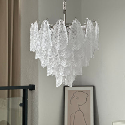 Murano Glass Teardrop Chandelier