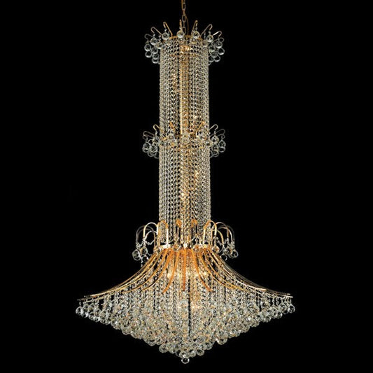 Gold plated 20 Light crystal Chandelier