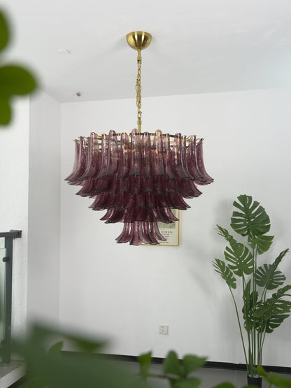 Amethyst Bloom Chandelier