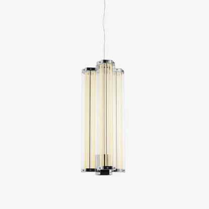 Hexagonal Glass Pendant Lamp