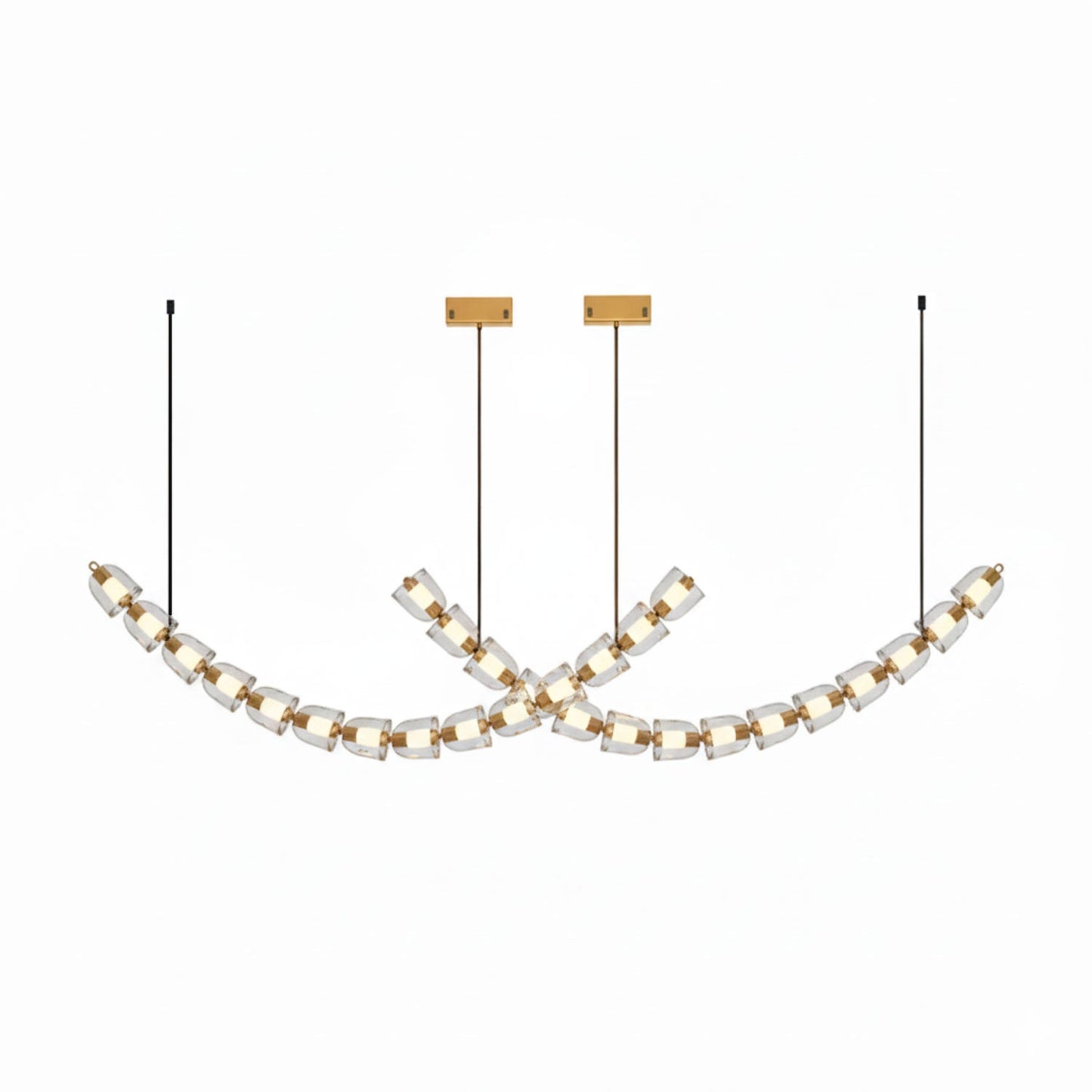 Gabriel Gold Chandelier