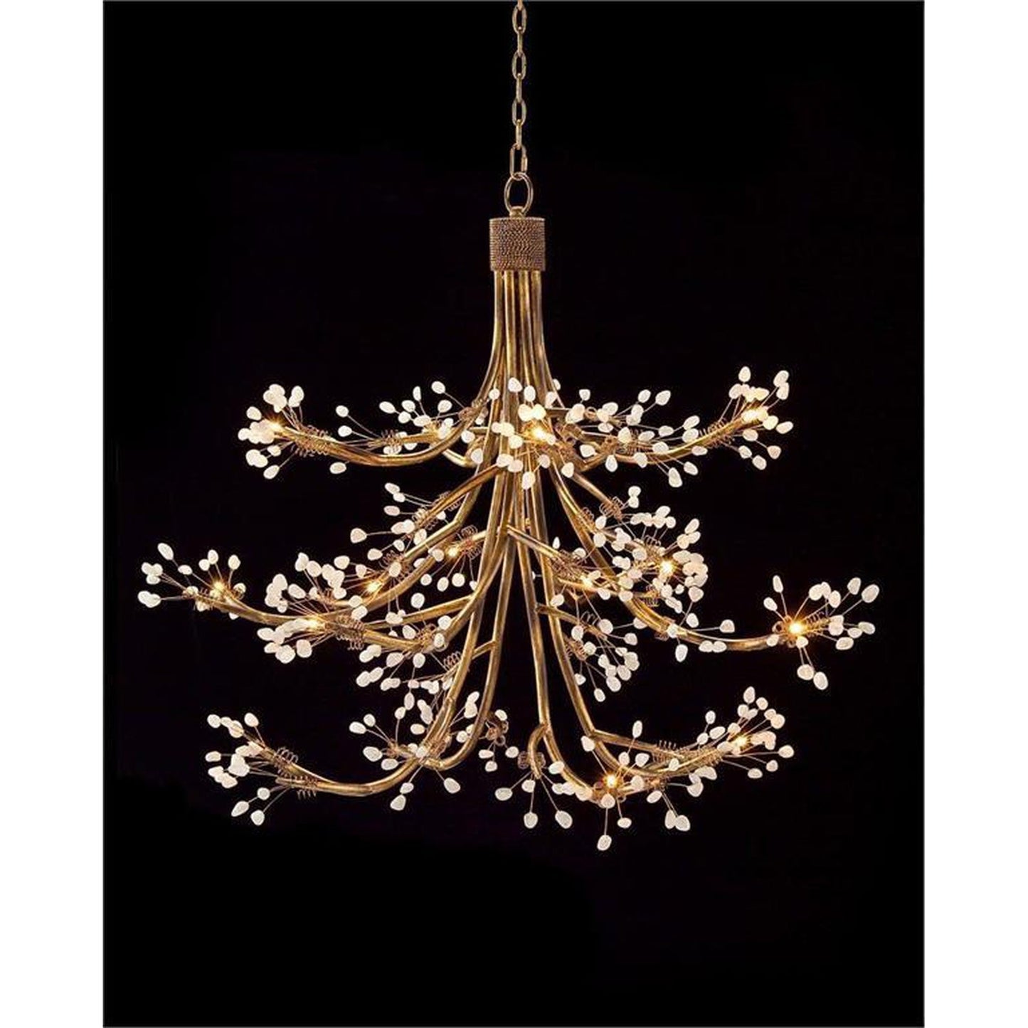 John Richard Sixteen-Light Halogen Chandelier