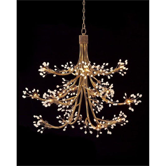 John Richard Sixteen-Light Halogen Chandelier