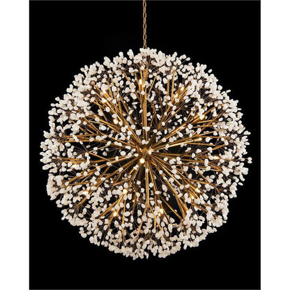 John Richard Spherical Thirty-Light Quartz Chandelier