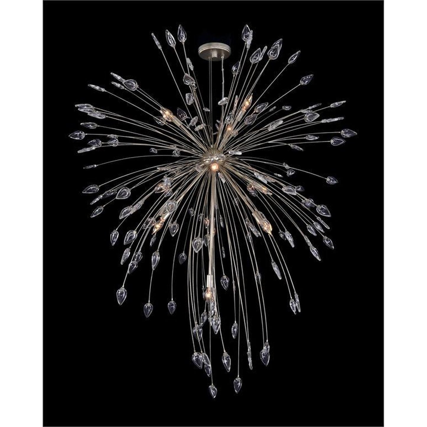 John Richard Reveille: Crystal Constellation Ten-Light Pendant