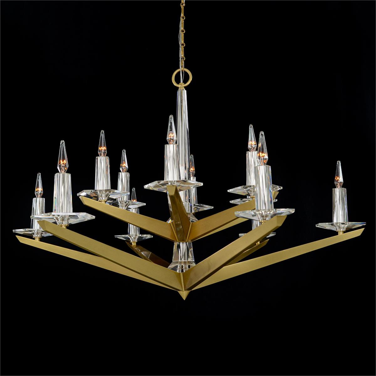 John Richard Antares Twelve Light Chandelier