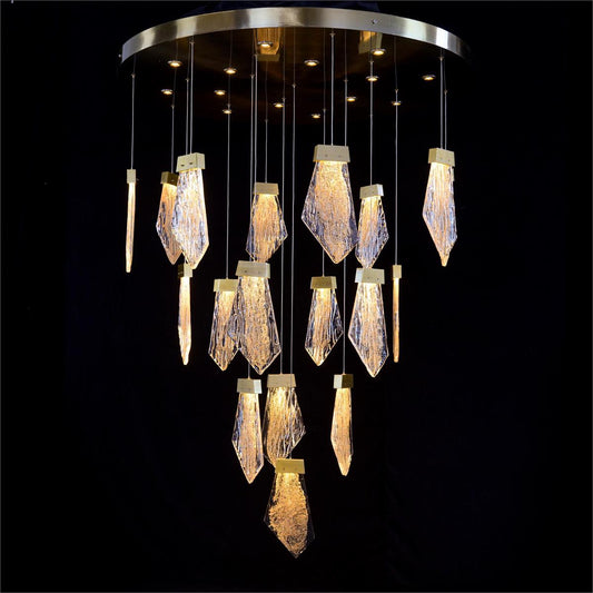 John Richard Lux Thirty-Two-Light Drop Pendant Chandelier