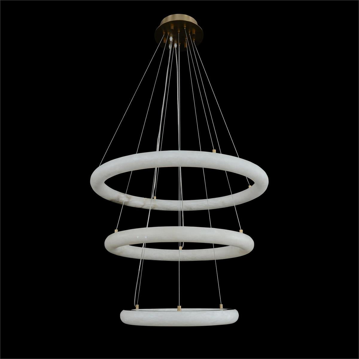 John Richard Luca Three-Tier Pendant Chandelier