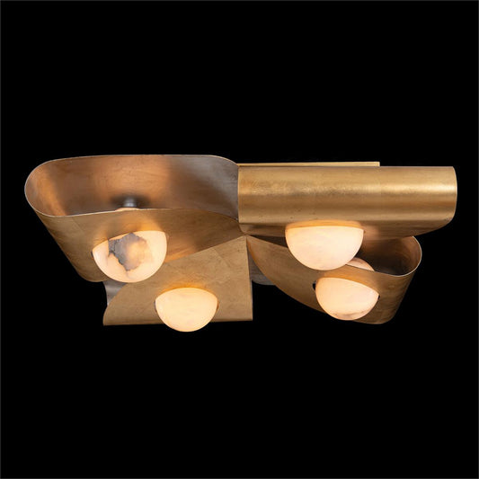 John Richard Dobrar Four-Light Flush Mount and Wall Sconce