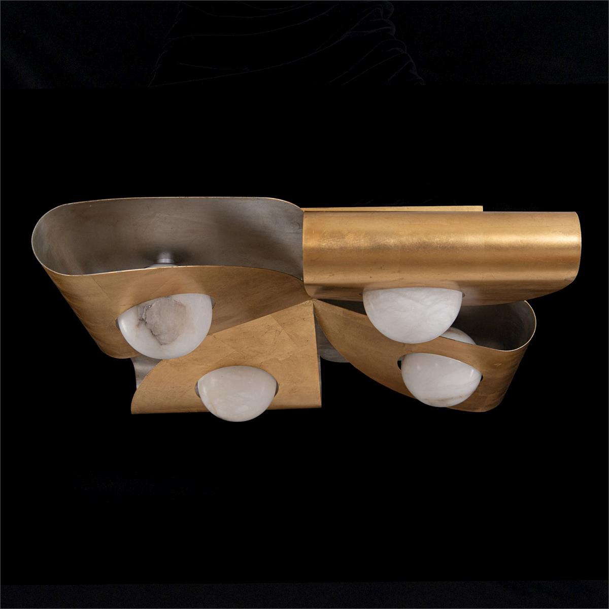 John Richard Dobrar Four-Light Flush Mount and Wall Sconce