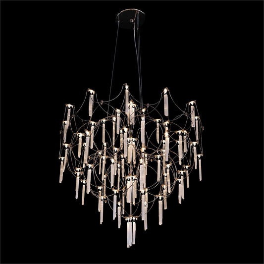 John Richard Stone Grove Chimes Chandelier