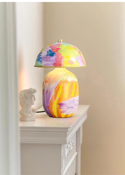 Abstract Mural Table Lamp