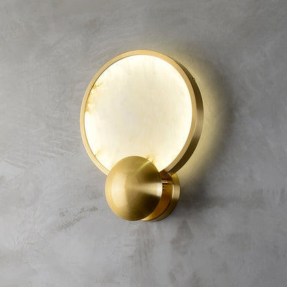 Accent Alabaster Wall Sconce