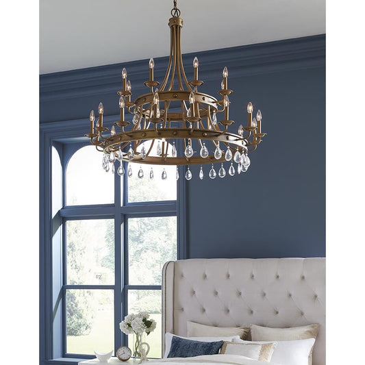 Acclaim Lighting Krista 48 Inch 24 Light Chandelier Cp722830