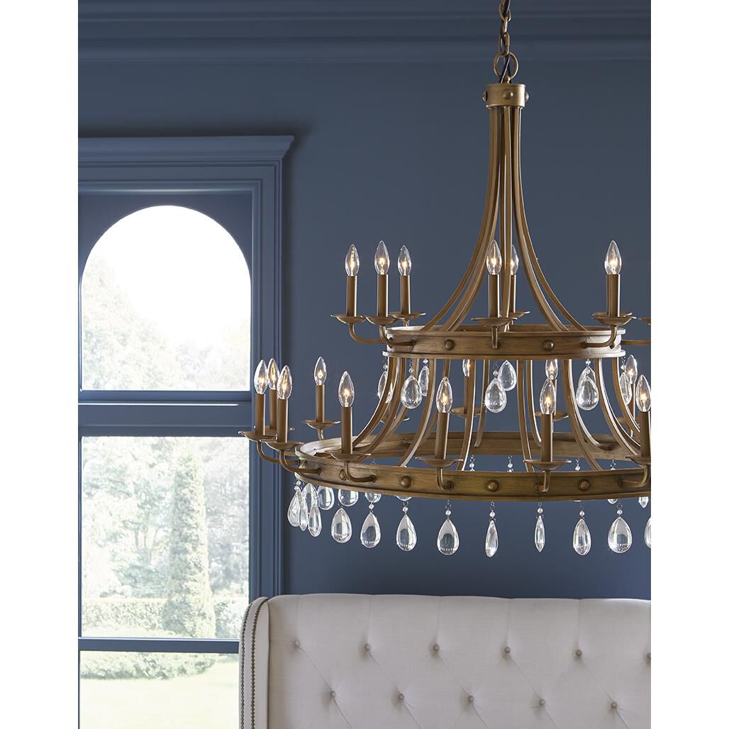 Acclaim Lighting Krista 48 Inch 24 Light Chandelier Cp722830