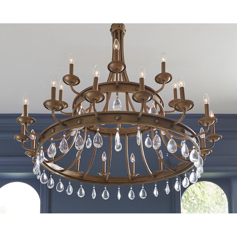 Acclaim Lighting Krista 48 Inch 24 Light Chandelier Cp722830