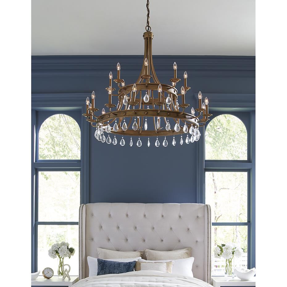 Acclaim Lighting Krista 48 Inch 24 Light Chandelier Cp722830