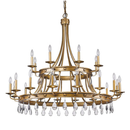 Acclaim Lighting Krista 48 Inch 24 Light Chandelier Cp722830