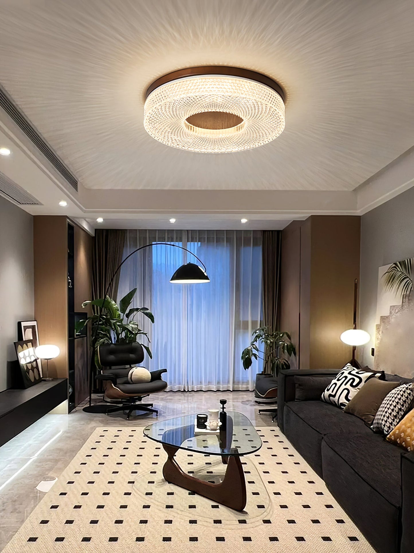 Acrylic Halo Round Ceiling Light