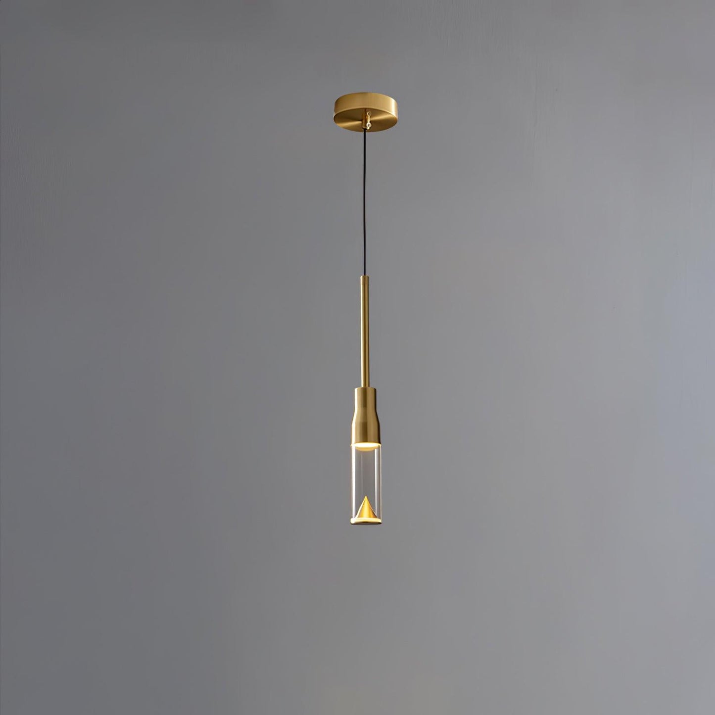 Acrylic Hat Plate Pendant Light