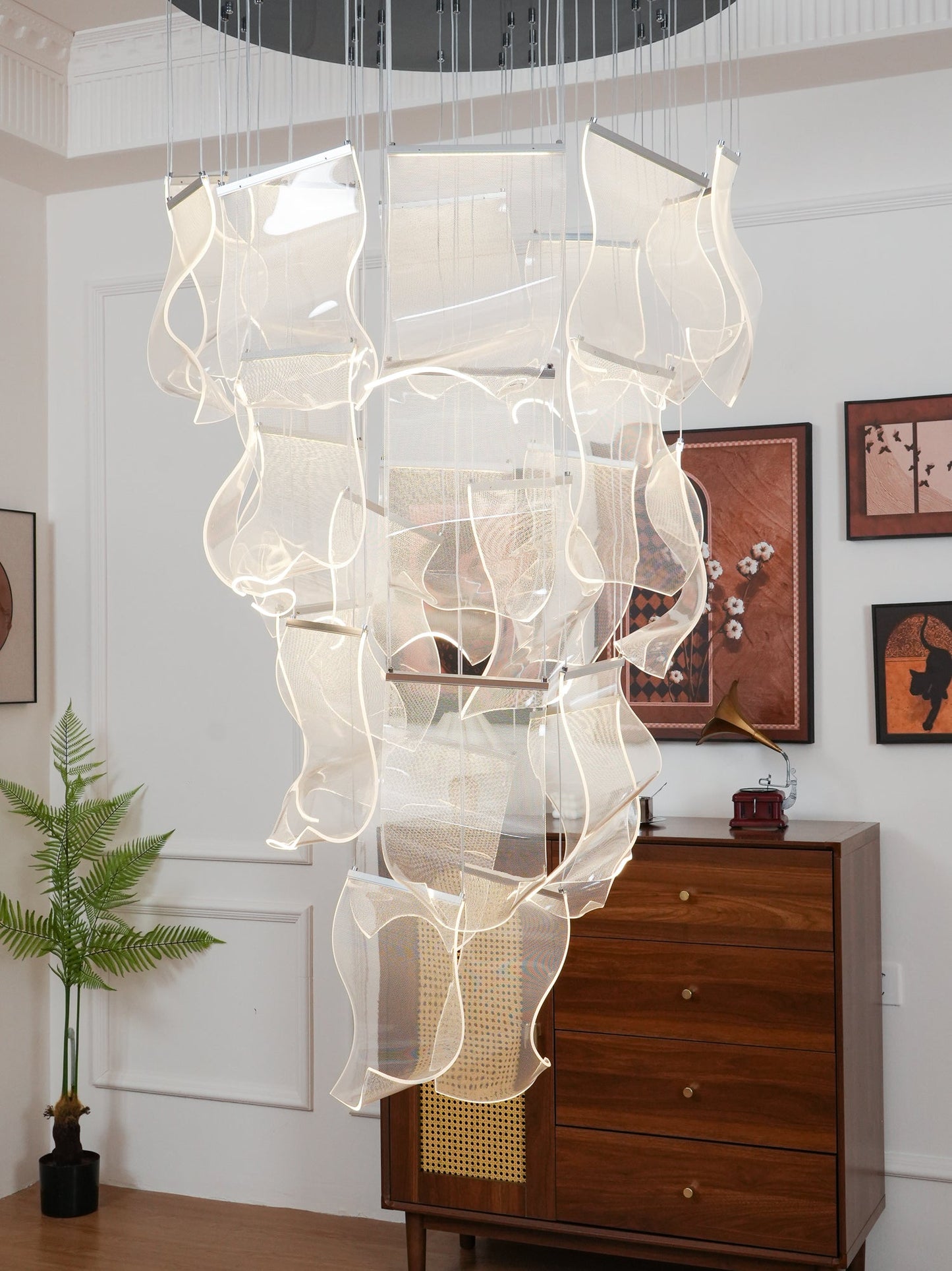 Acrylic LED Chandelier