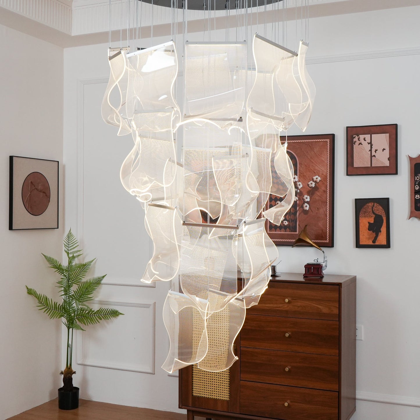 Acrylic LED Chandelier