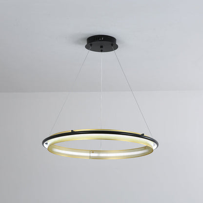 Acrylic LED Round Chandelier