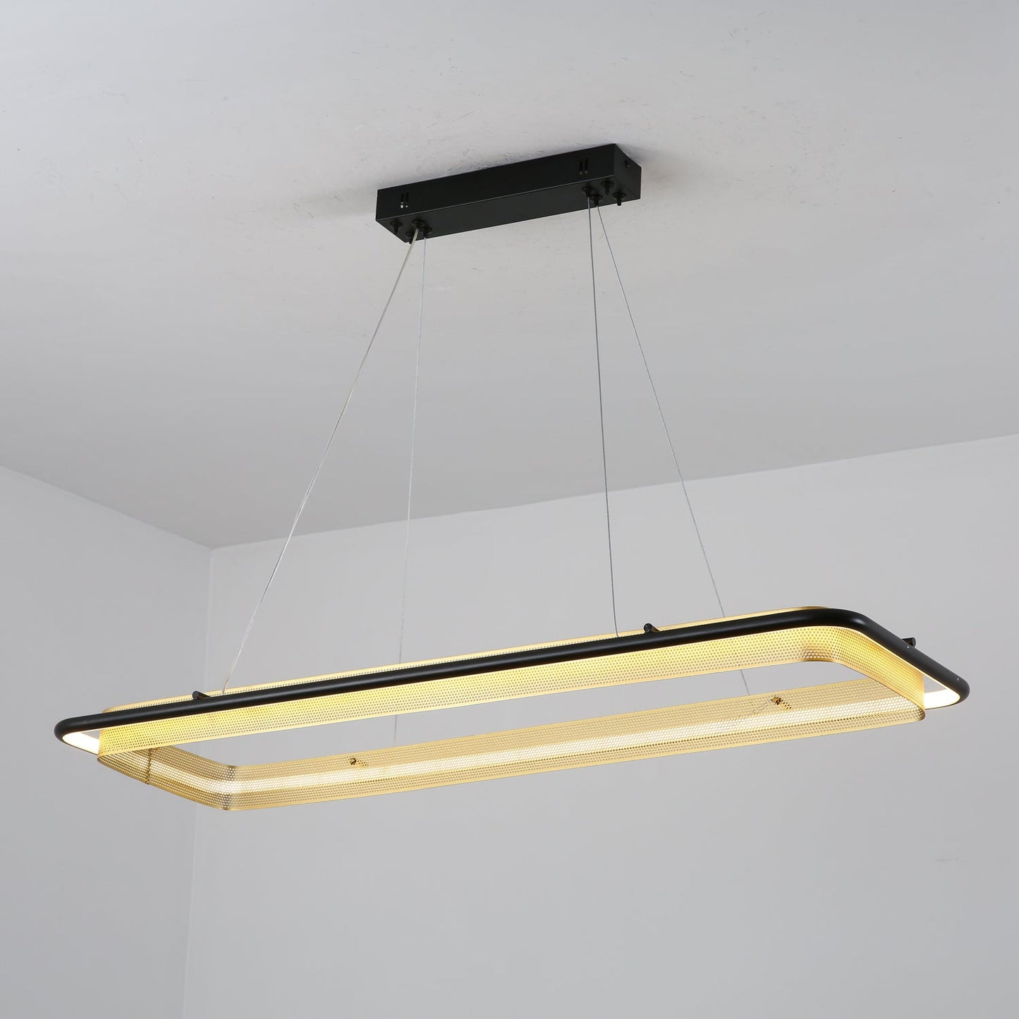 Acrylic LED Round Chandelier