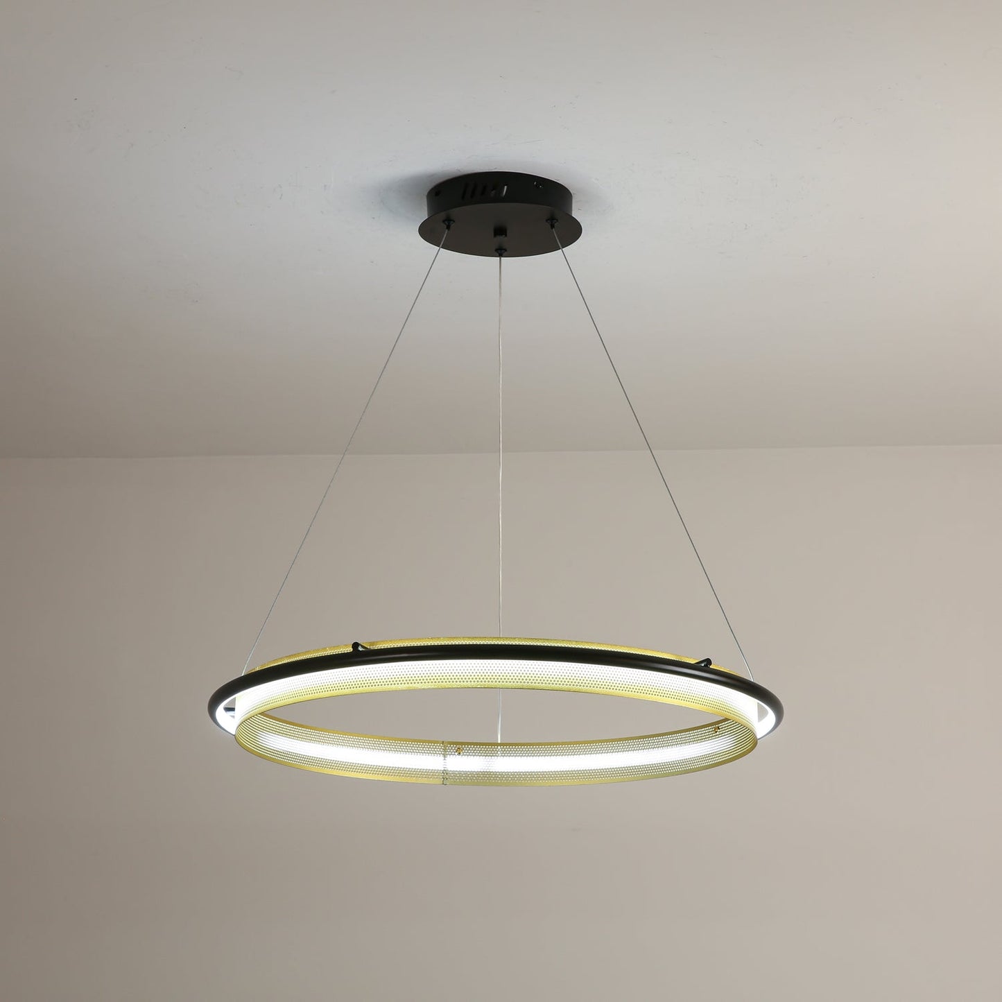 Acrylic LED Round Chandelier