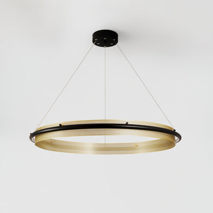 Acrylic LED Round Chandelier