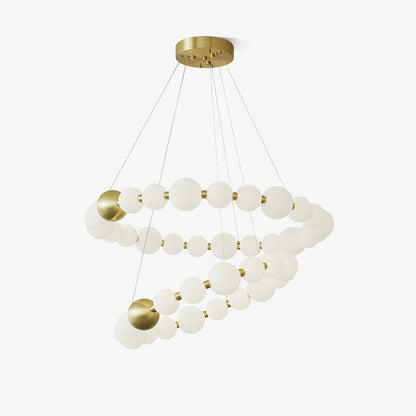 Acrylic Pearls Chandelier