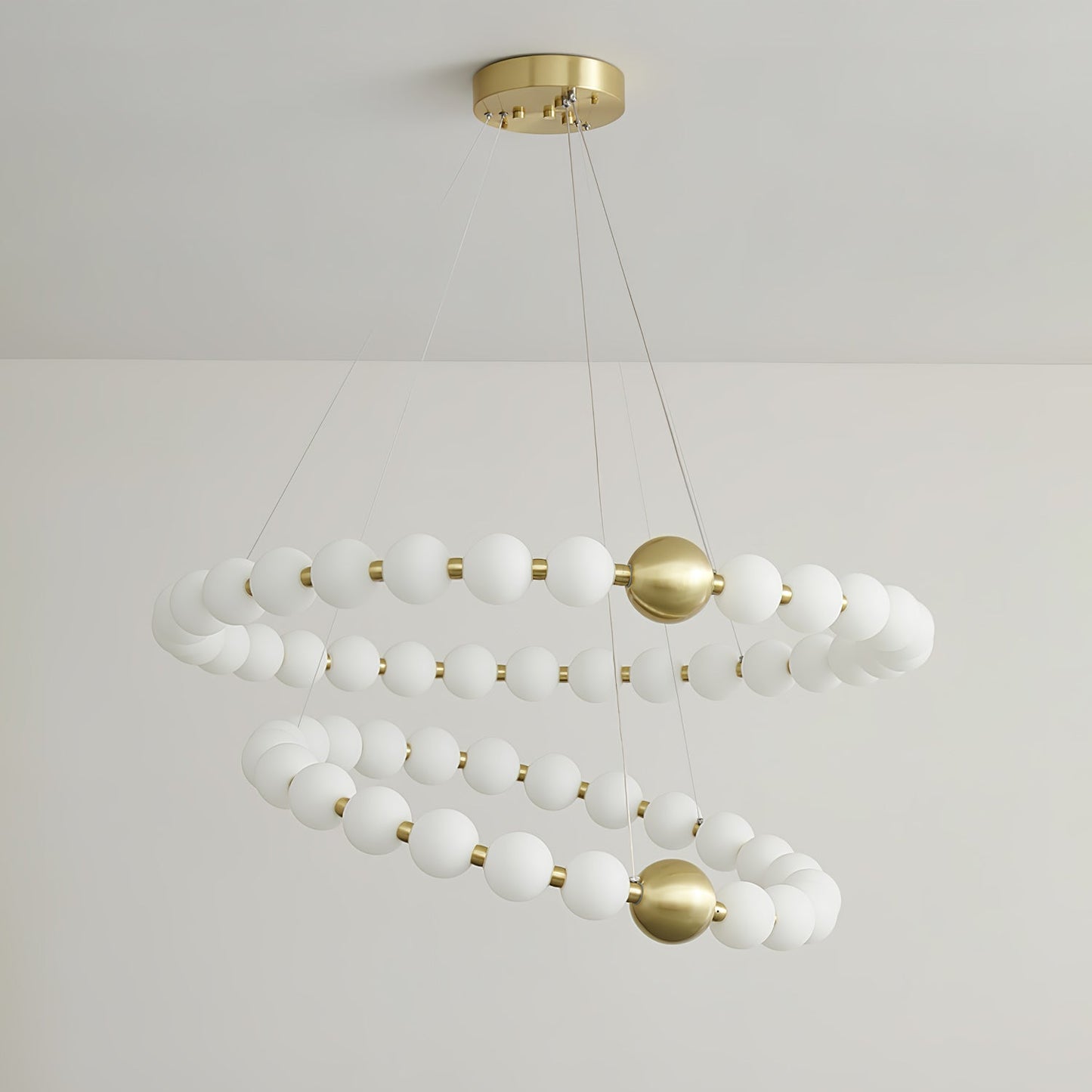 Acrylic Pearls Chandelier