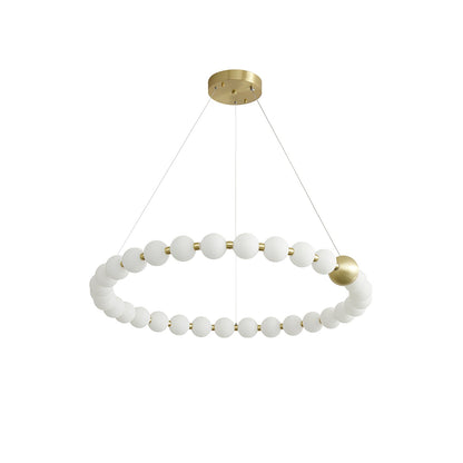 Acrylic Pearls Chandelier