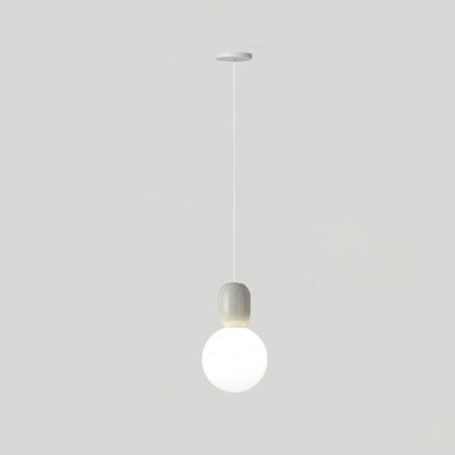 Acrylic Two Ball Pendant Light