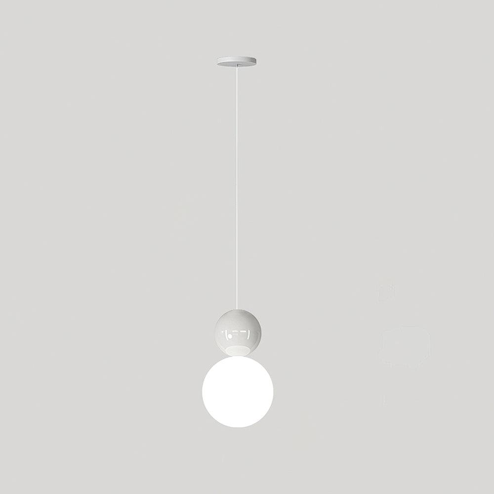 Acrylic Two Ball Pendant Light