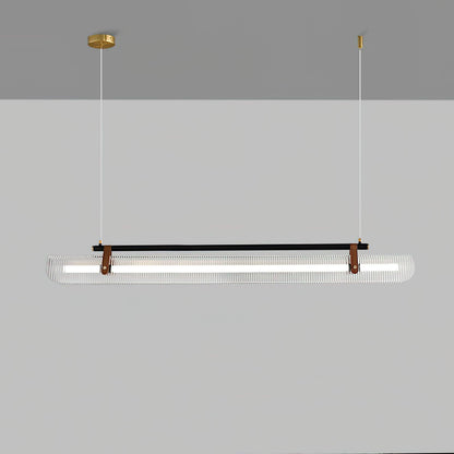 Acrylic Linear Chandelier