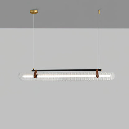 Acrylic Linear Chandelier