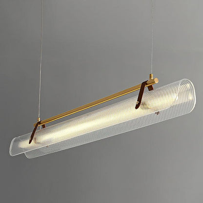 Acrylic Linear Chandelier