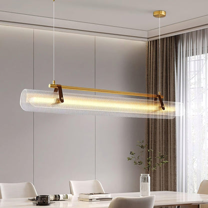 Acrylic Linear Chandelier