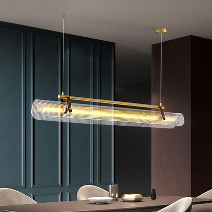 Acrylic Linear Chandelier