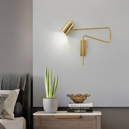 Adjustable Arm Reading Wall Lamp