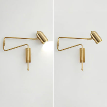 Adjustable Arm Reading Wall Lamp