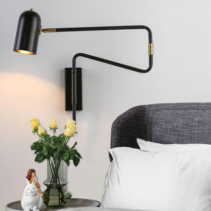 Adjustable Arm Reading Wall Lamp