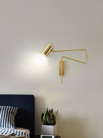 Adjustable Arm Reading Wall Lamp