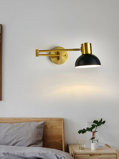 Adjustable Arm Reading Wall Lamp