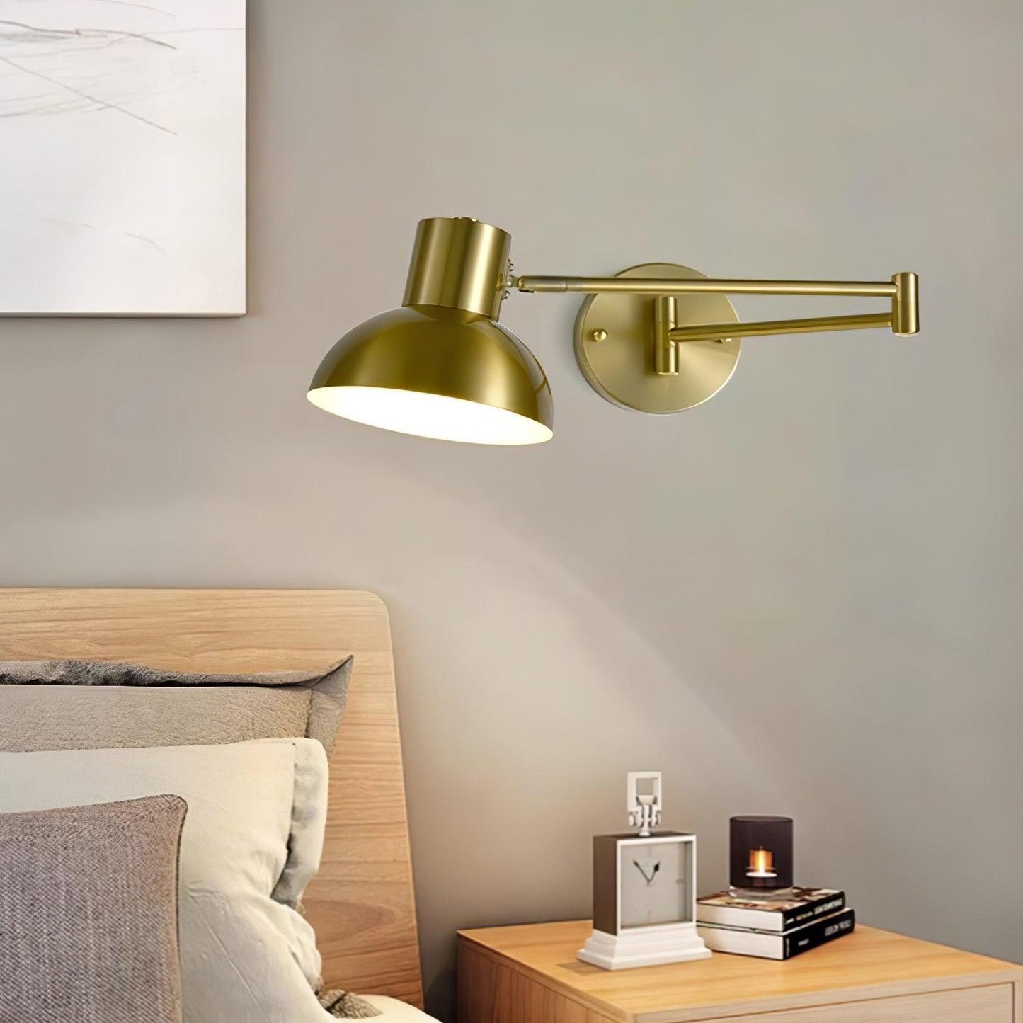 Adjustable Arm Reading Wall Lamp