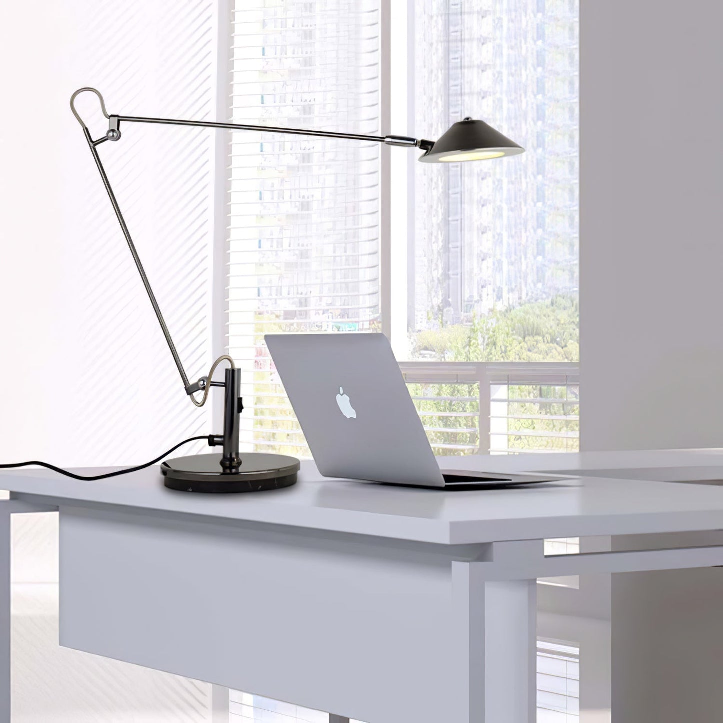 Adjustable Black Office Task Lamp